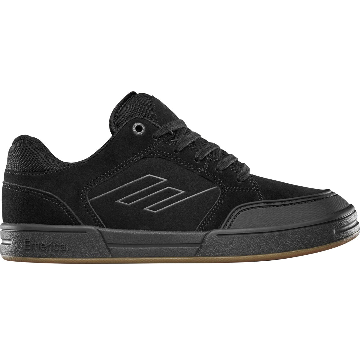 Emerica Shoes Heritic - Black/Black - Bow Shock Marketplace