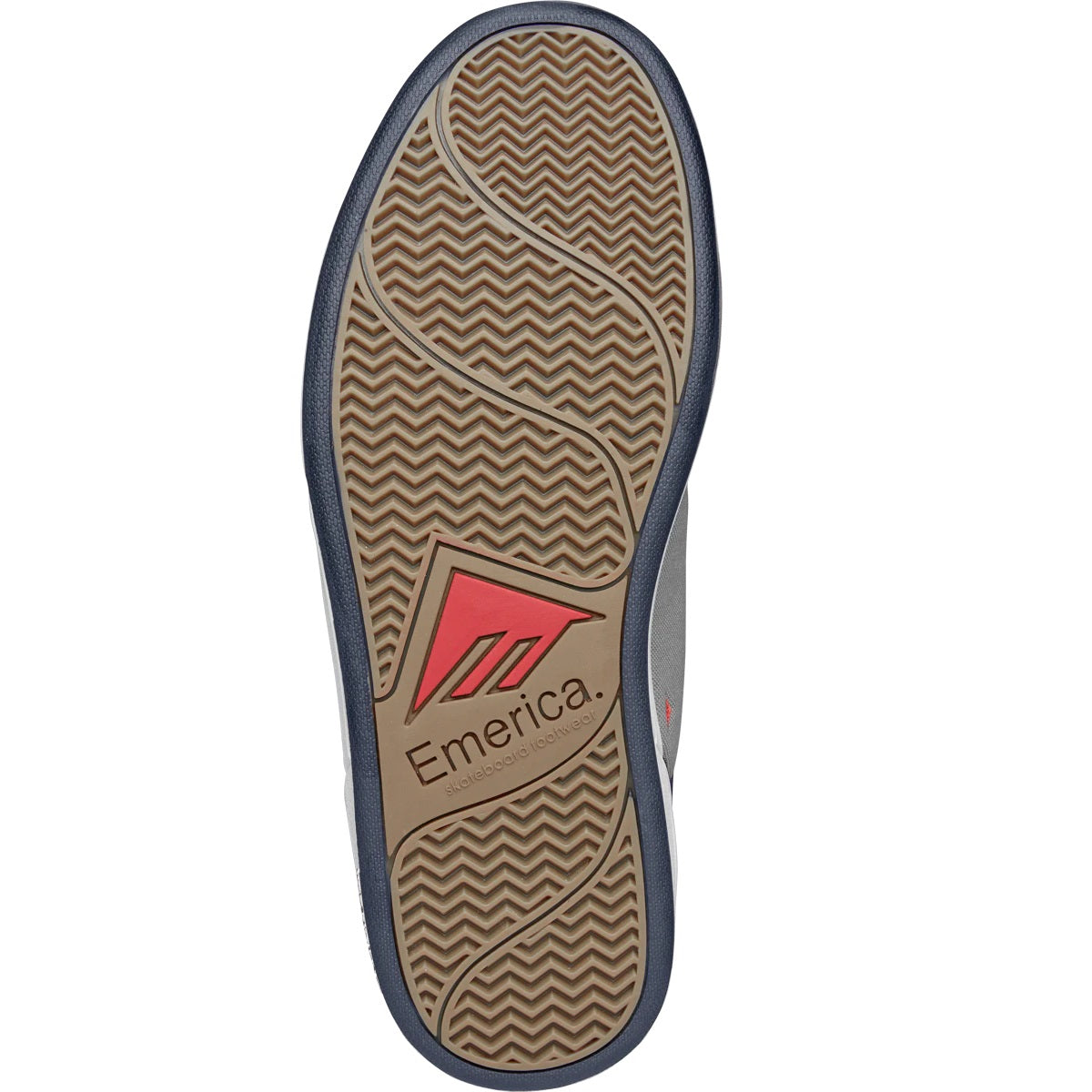 Emerica Shoes Heritic - Navy/Grey/Red - Bow Shock Marketplace