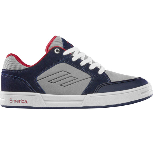Emerica Shoes Heritic - Navy/Grey/Red - Bow Shock Marketplace