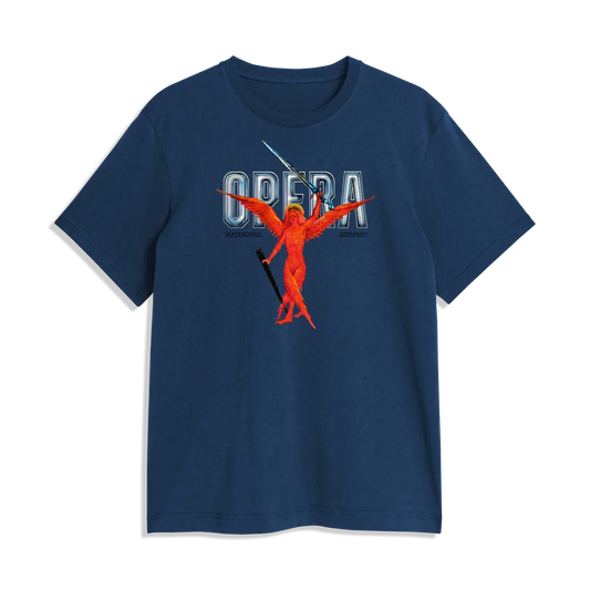 Opera Sword Navy Premium S/s Shirt - Bow Shock Marketplace
