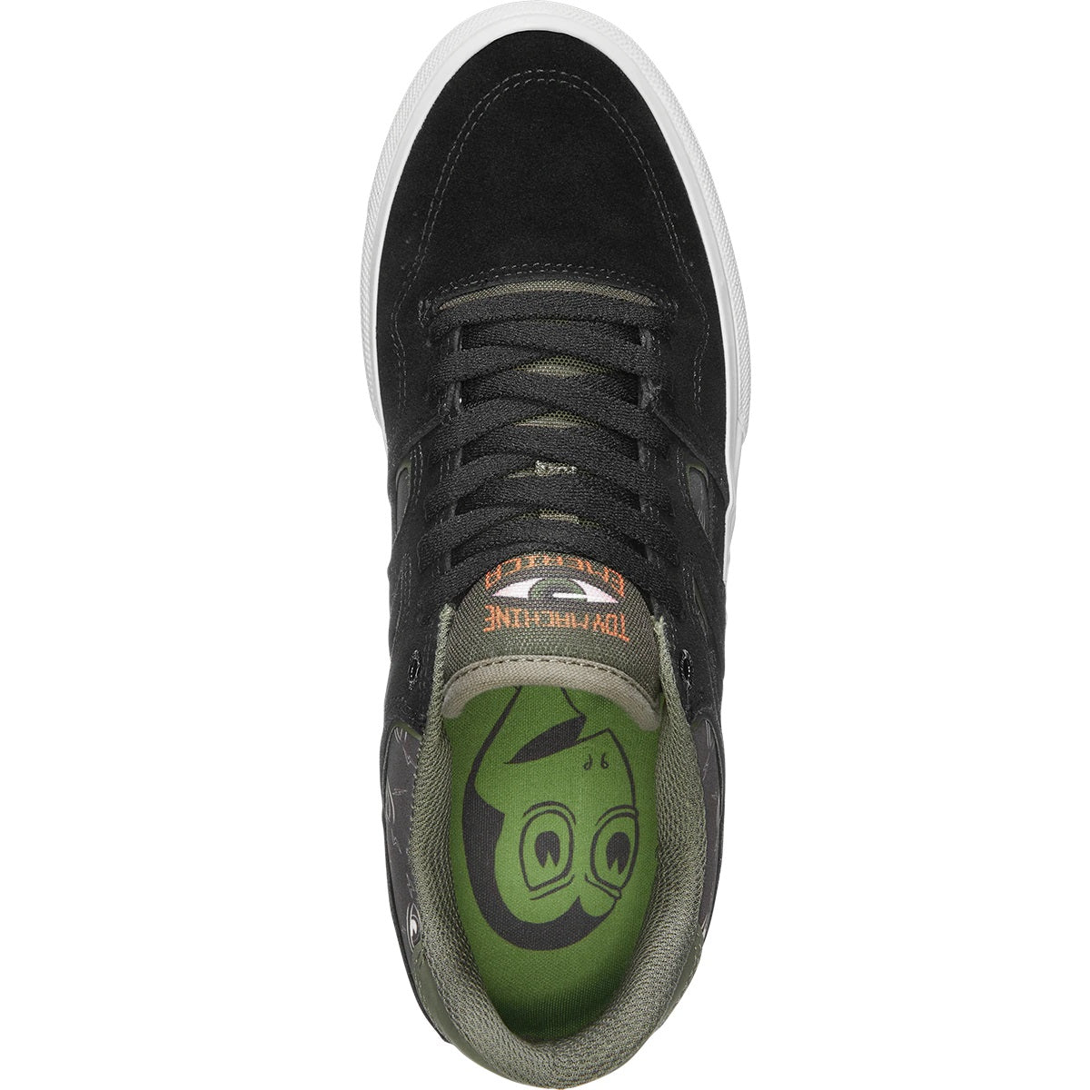 Emerica Shoes Tilt G6 Vulc X Toy Machine - Black - Bow Shock Marketplace