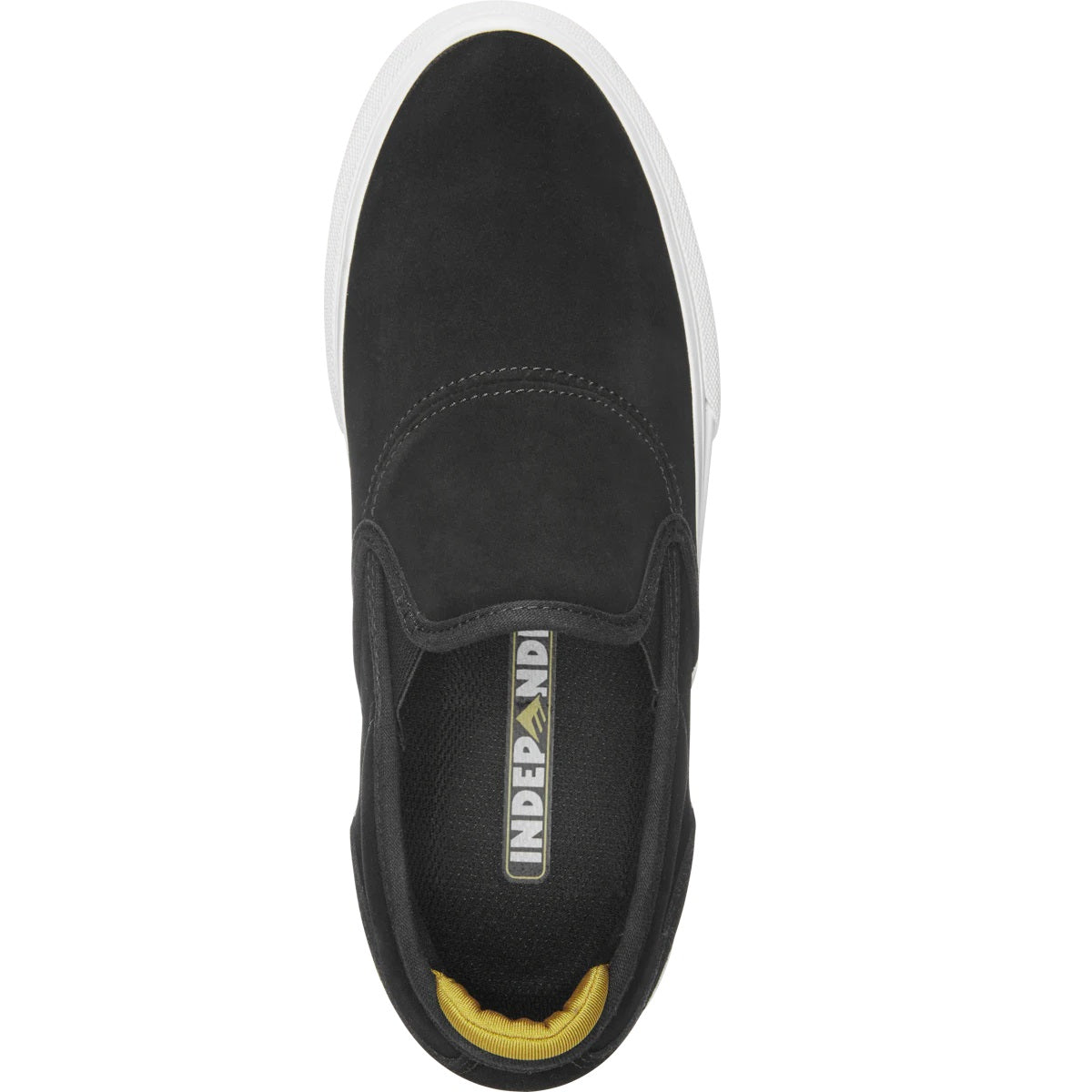 Emerica Shoes Wino G6 Slip-On X Independent - Black - Bow Shock Marketplace