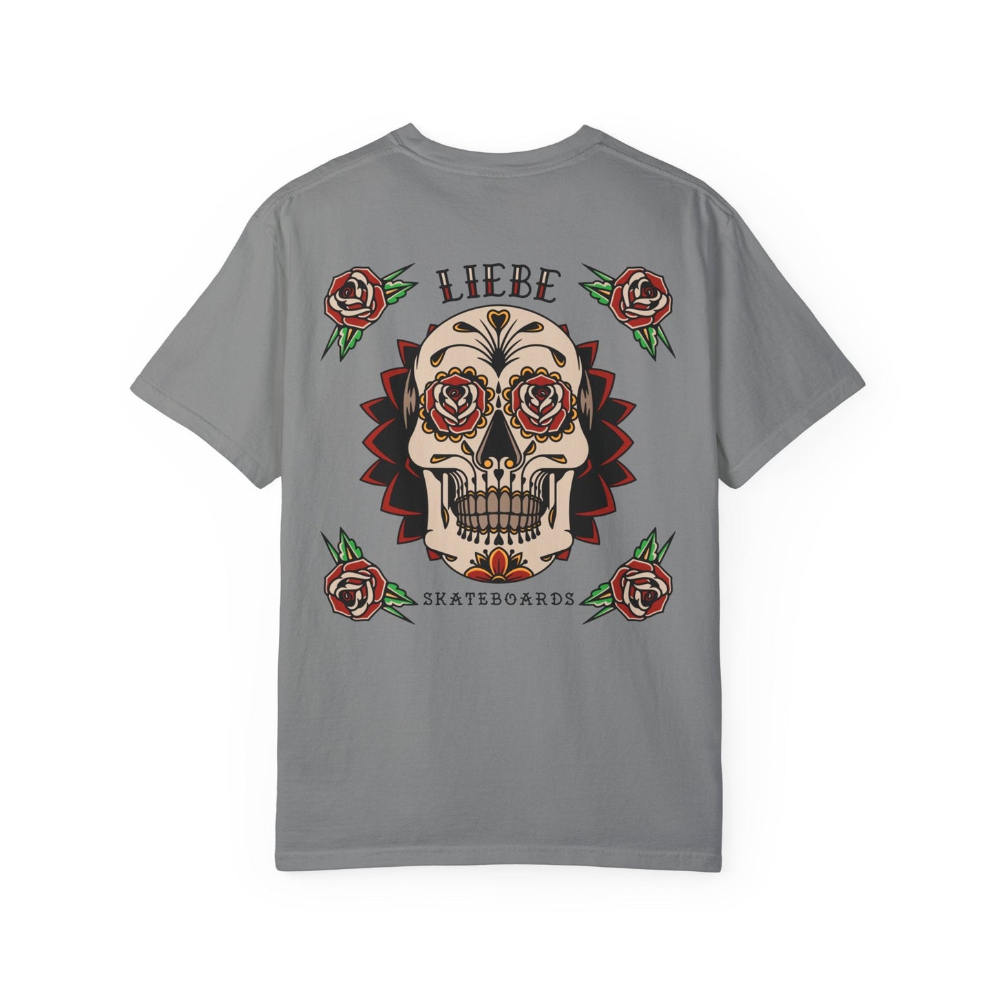Liebe Calavera Rosa T-Shirt