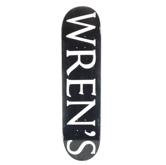 Thames X Palace Wren's Black/White Size 8" Vintage NOS Deck