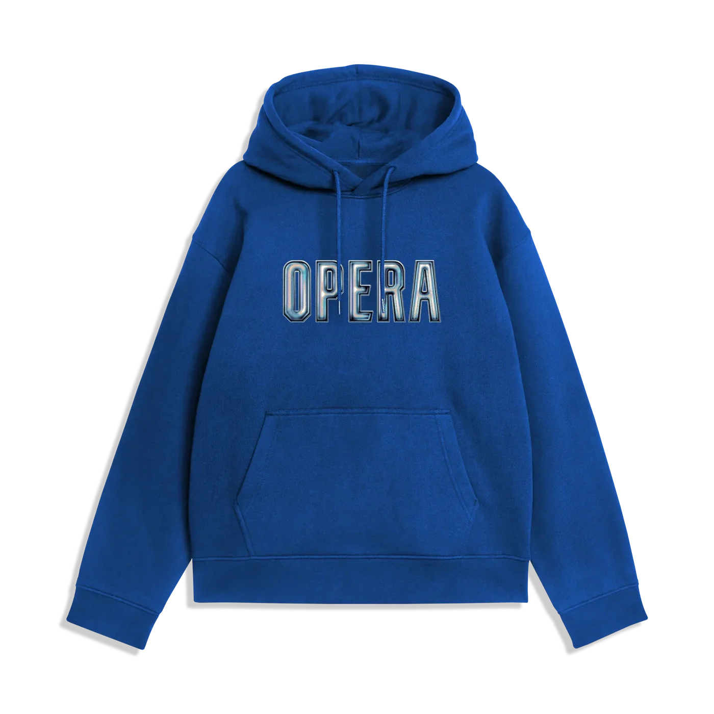 Opera 3D Royal Blue Hooded Sweatshirt