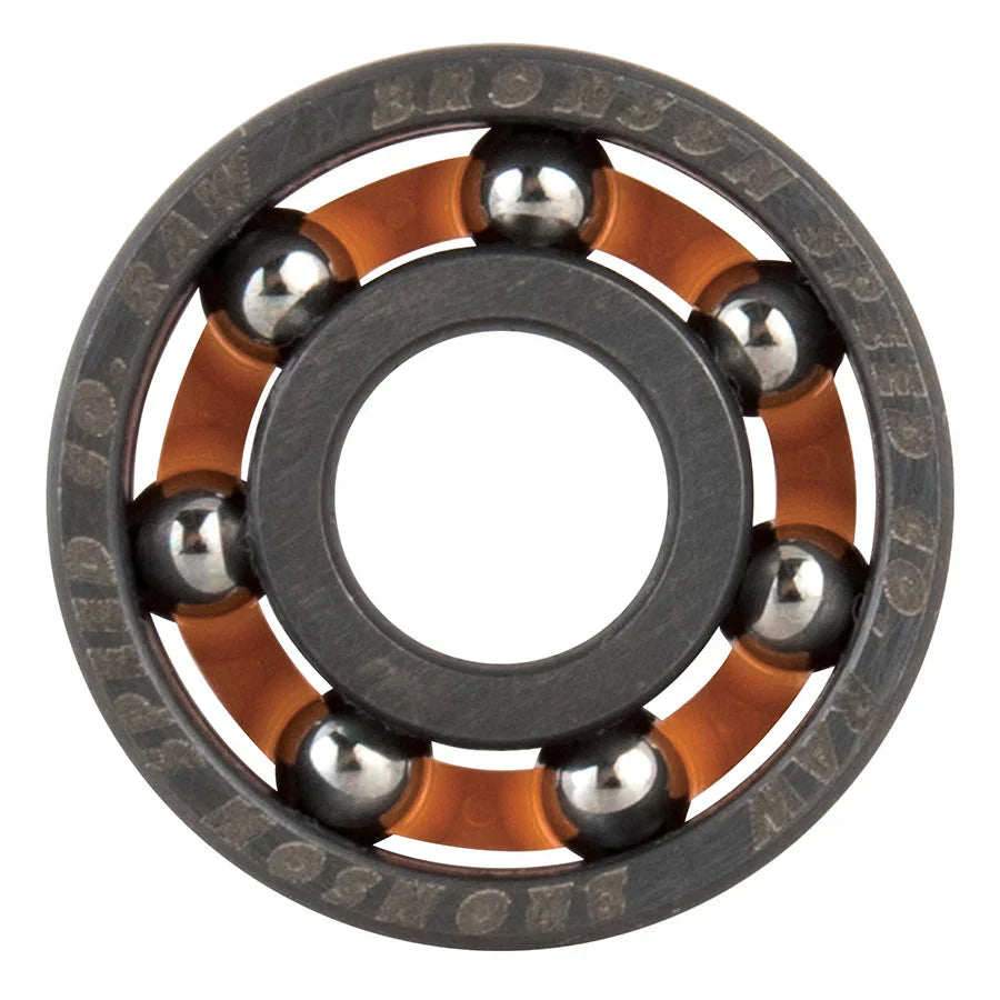 Bronson Raw Skateboard Bearings (8 Pack) - Bow Shock Marketplace