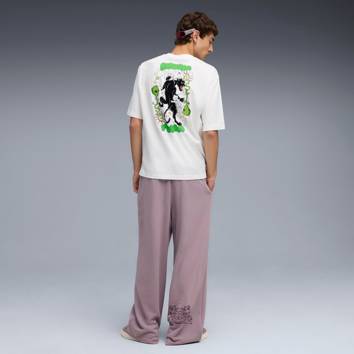 PUMA X RIPNDIP Boxy Graphic Tee (Puma White)