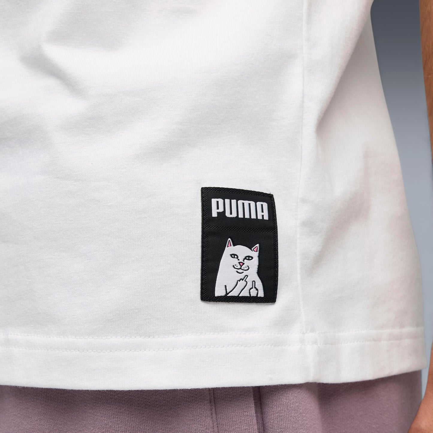 PUMA X RIPNDIP Boxy Graphic Tee (Puma White)