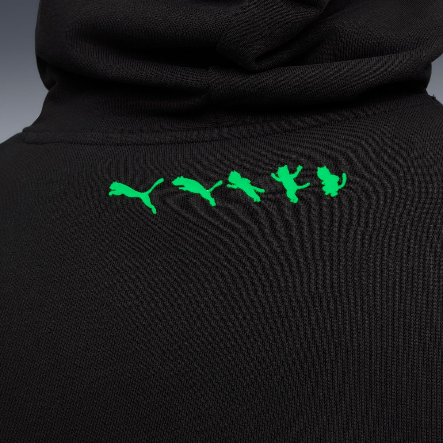 PUMA X RIPNDIP Boxy Graphic Hoodie (Puma Black)
