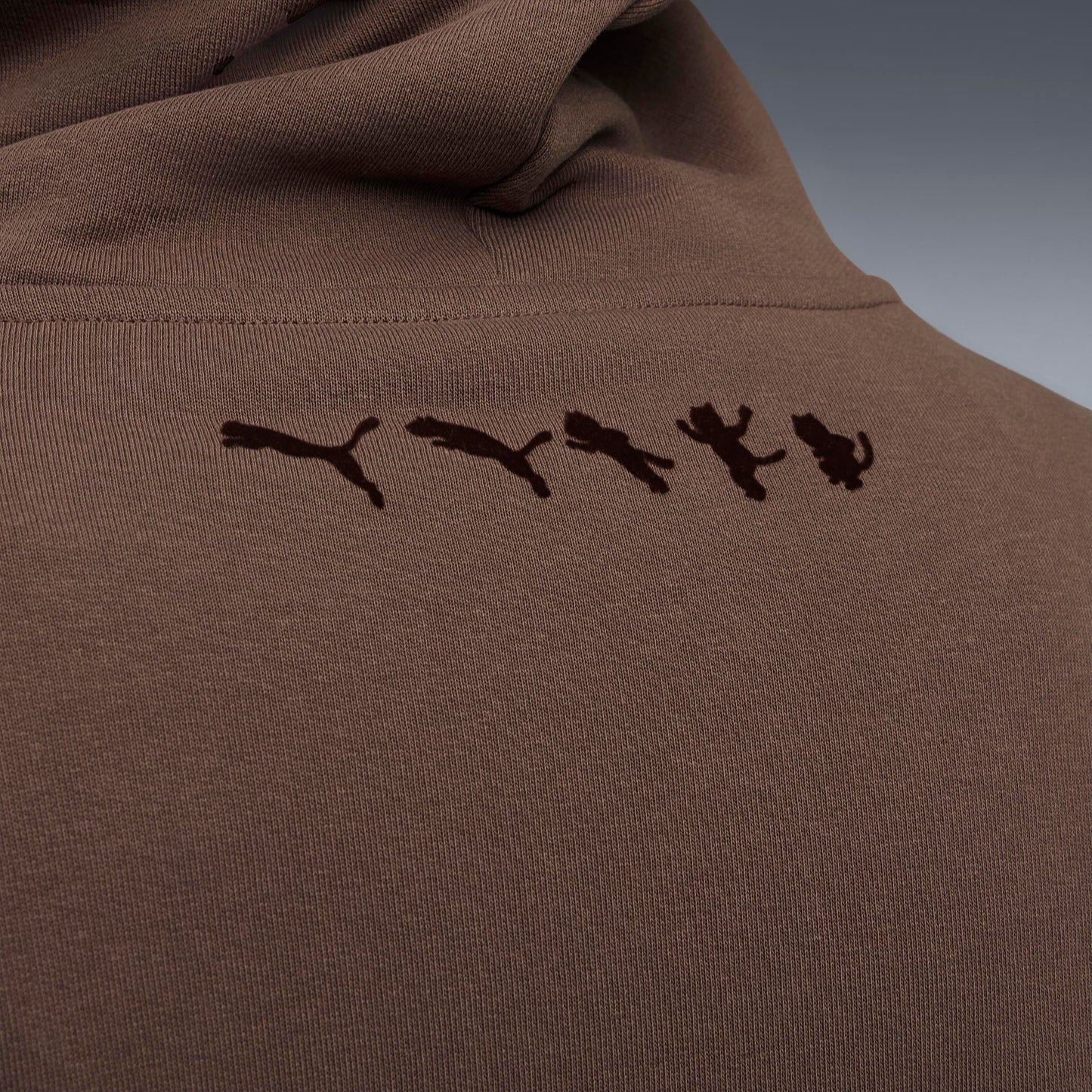 PUMA X RIPNDIP Boxy Graphic Hoodie (Flat Bronze)