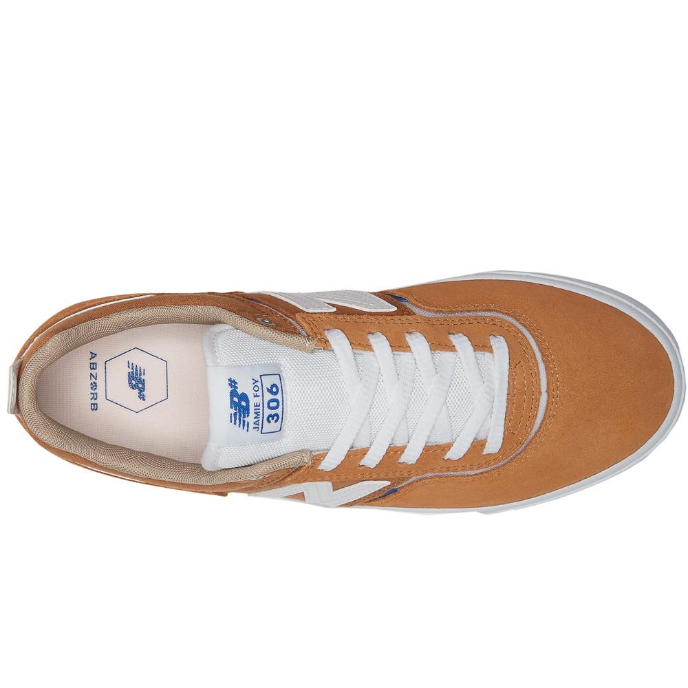 New Balance Shoes Jamie Foy 306 - Tobacco/White - Bow Shock Marketplace
