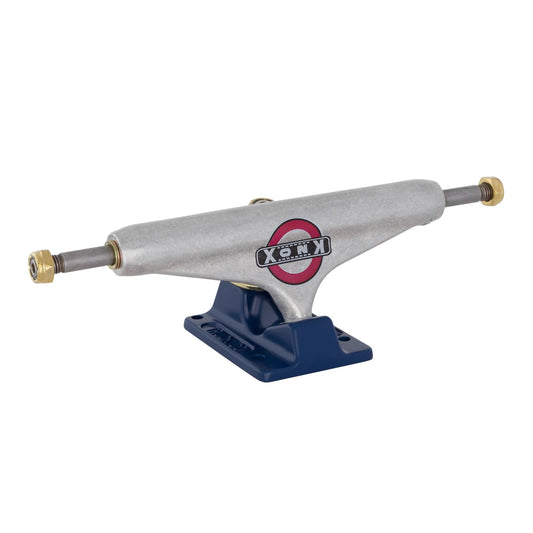 Independent Trucks 129mm Knox Stage 11 Forged Hollow Standard - Silver/Blue (Set of 2)