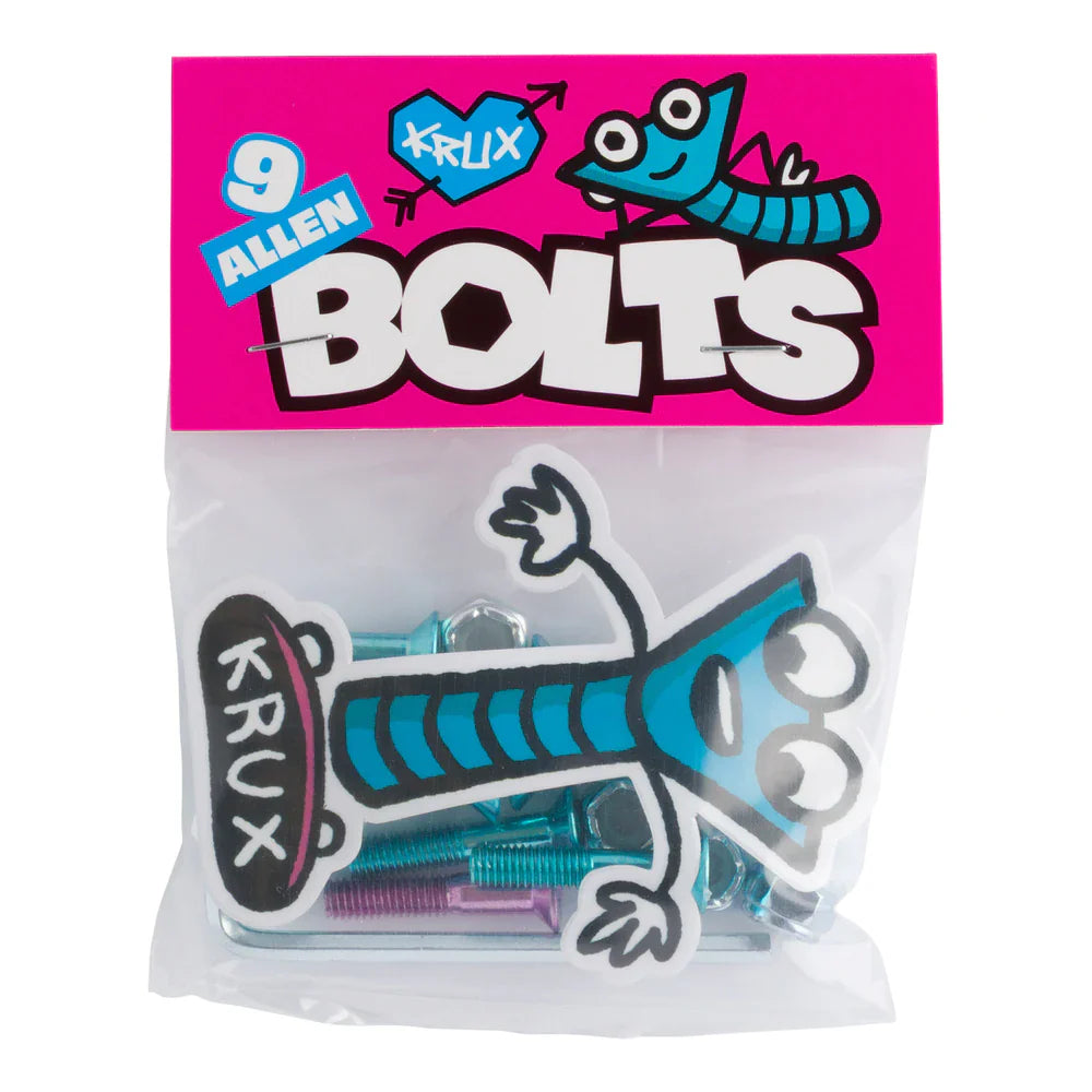 Krux Krome Hardware 1″ Allen - Blue/Pink - Bow Shock Marketplace