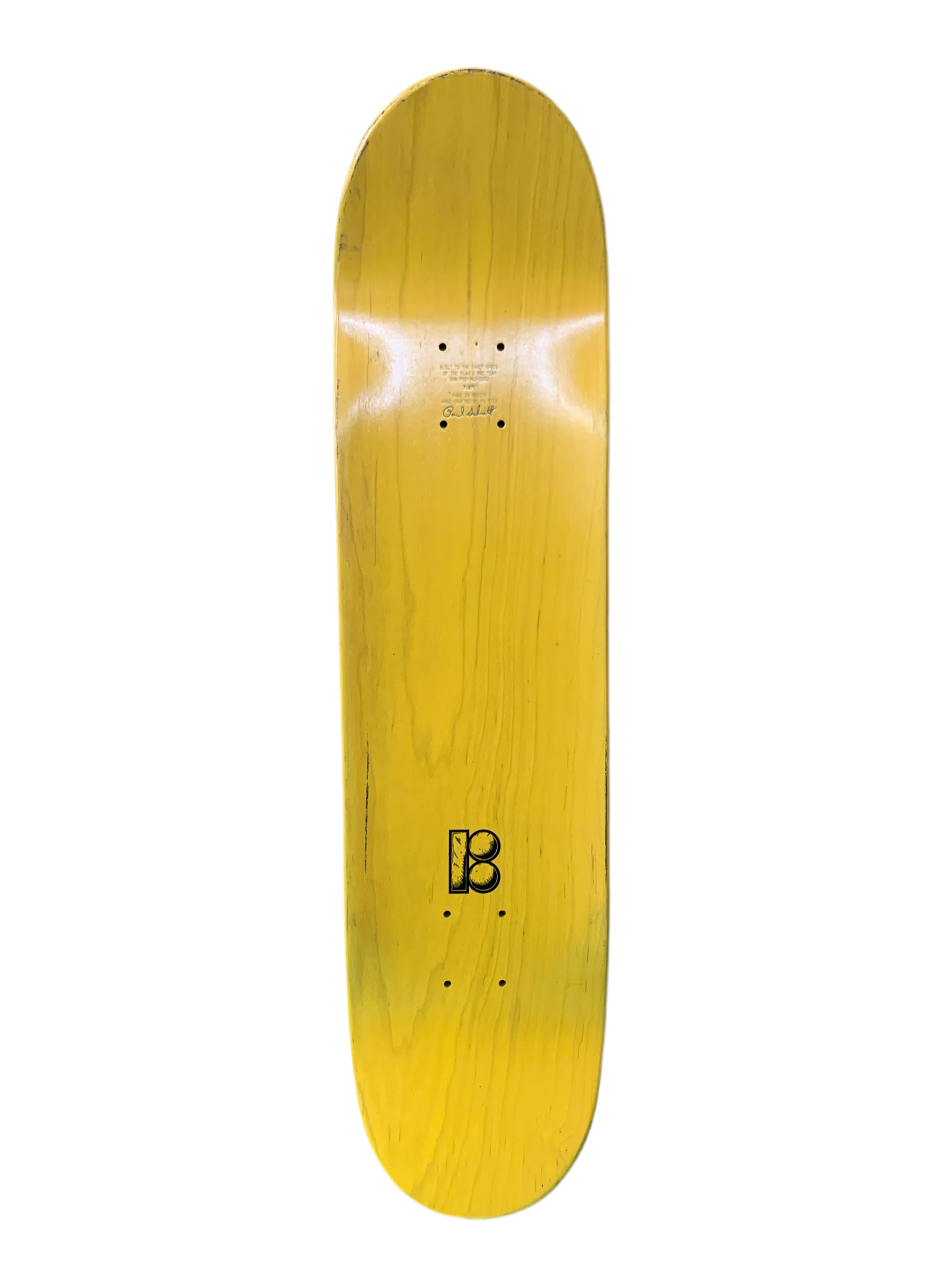 Plan B PJ Ladd Skull 7.8" Classic Skateboard Deck