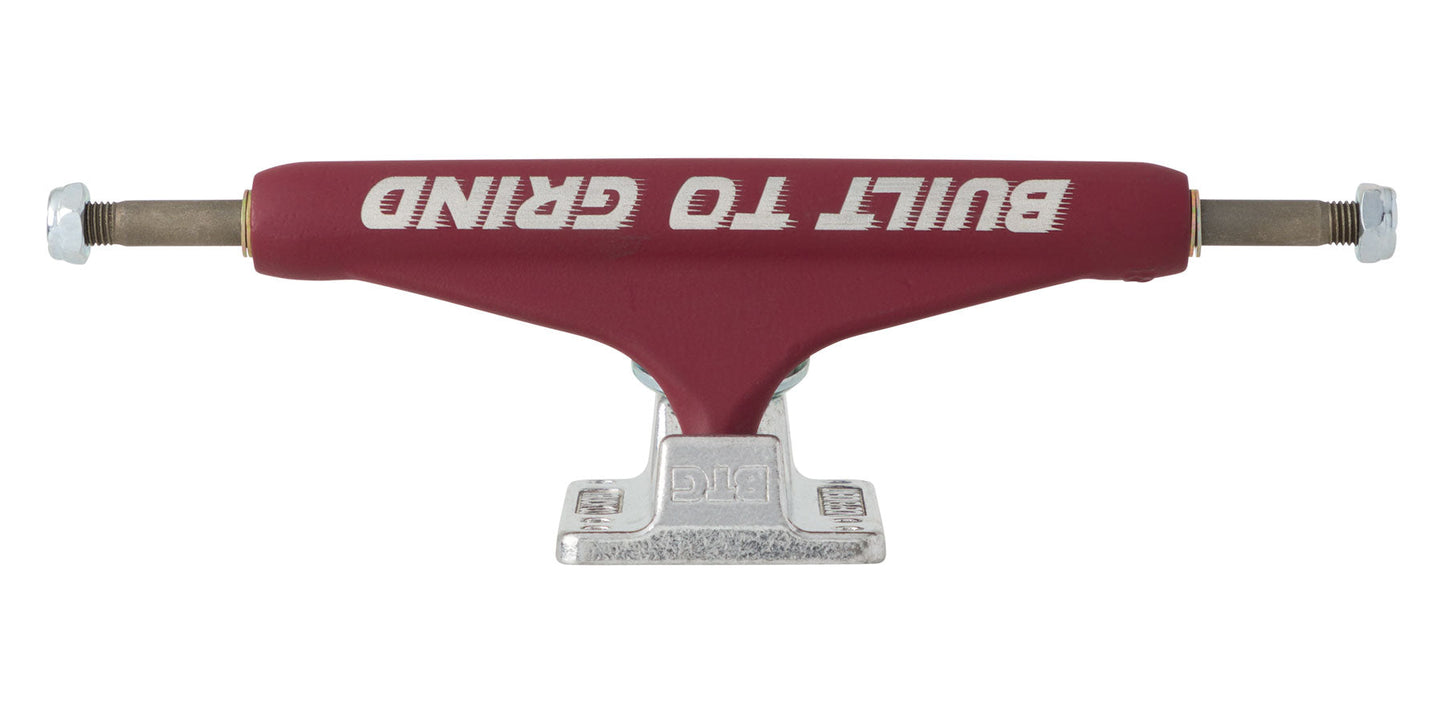 Independent Stage 11 BTG Speed Burgundy Silver Skateboard Trucks - Bow Shock Marketplace