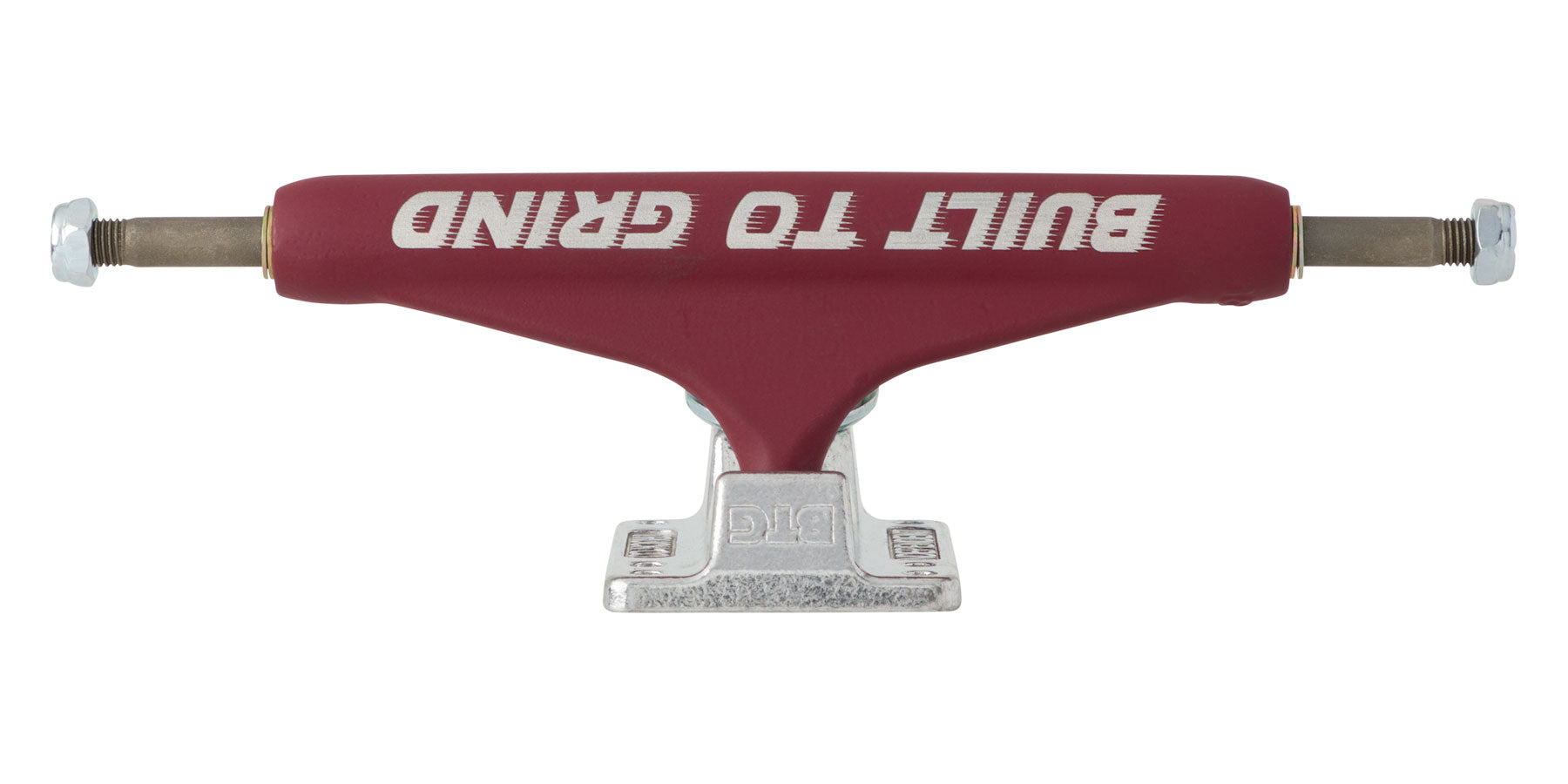 Independent Stage 11 BTG Speed Burgundy Silver Skateboard Trucks - Bow Shock Marketplace