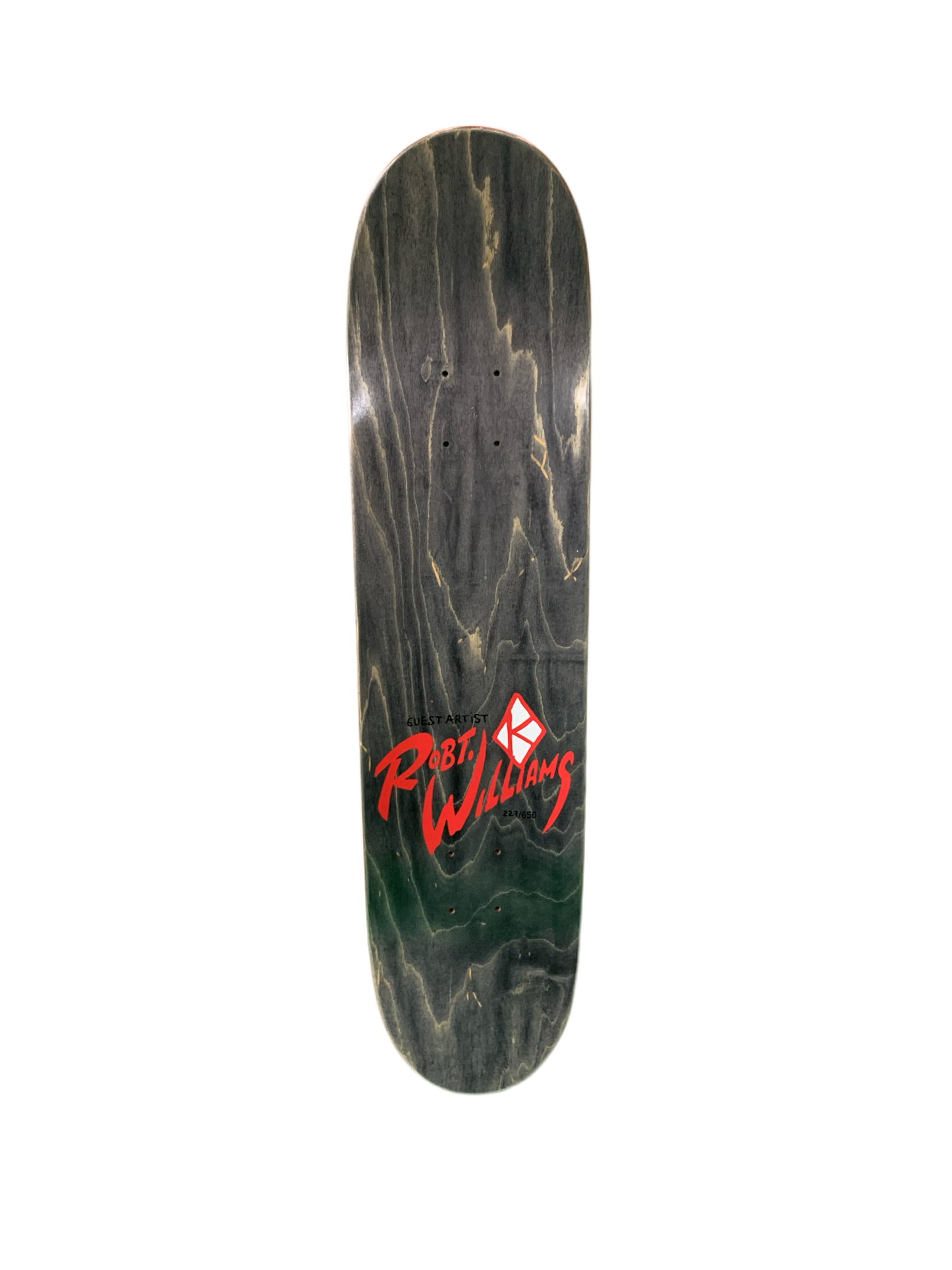Krooked RobT. Williams Guest Artist 227/650 7.75" Classic Skateboard Deck