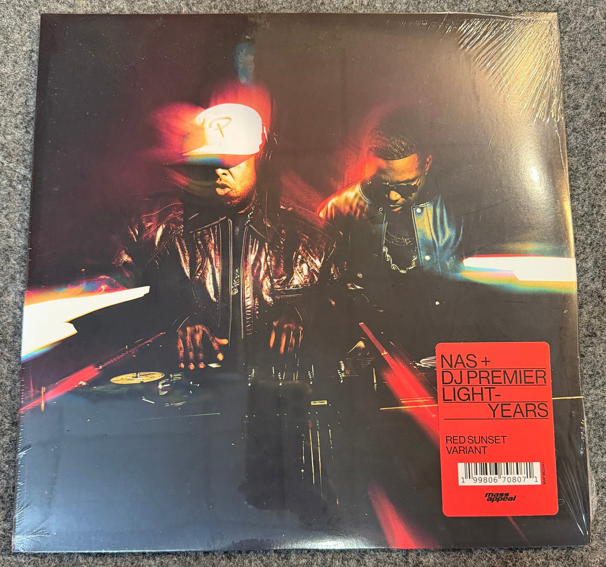 Nas & Dj Premier - Light Years [Sunset Red Vinyl] Vinyl LP Record