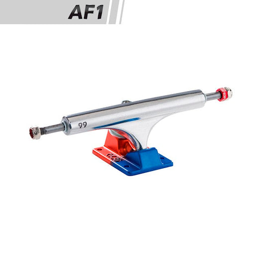 ACE AF1 ANODIZED BLUE ORANGE / POLISHED SKATEBOARD TRUCKS - Bow Shock Marketplace