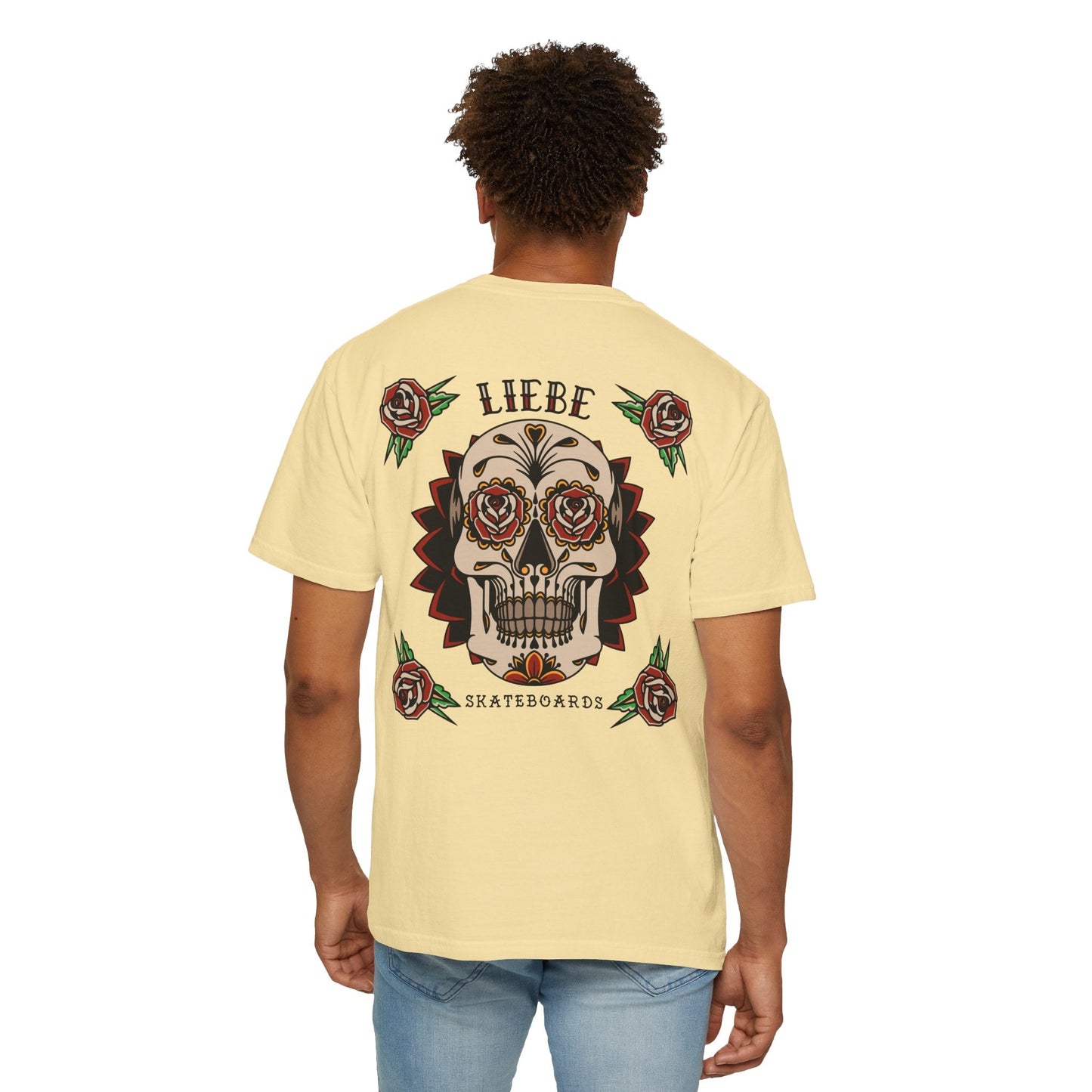 Liebe Calavera Rosa T-Shirt
