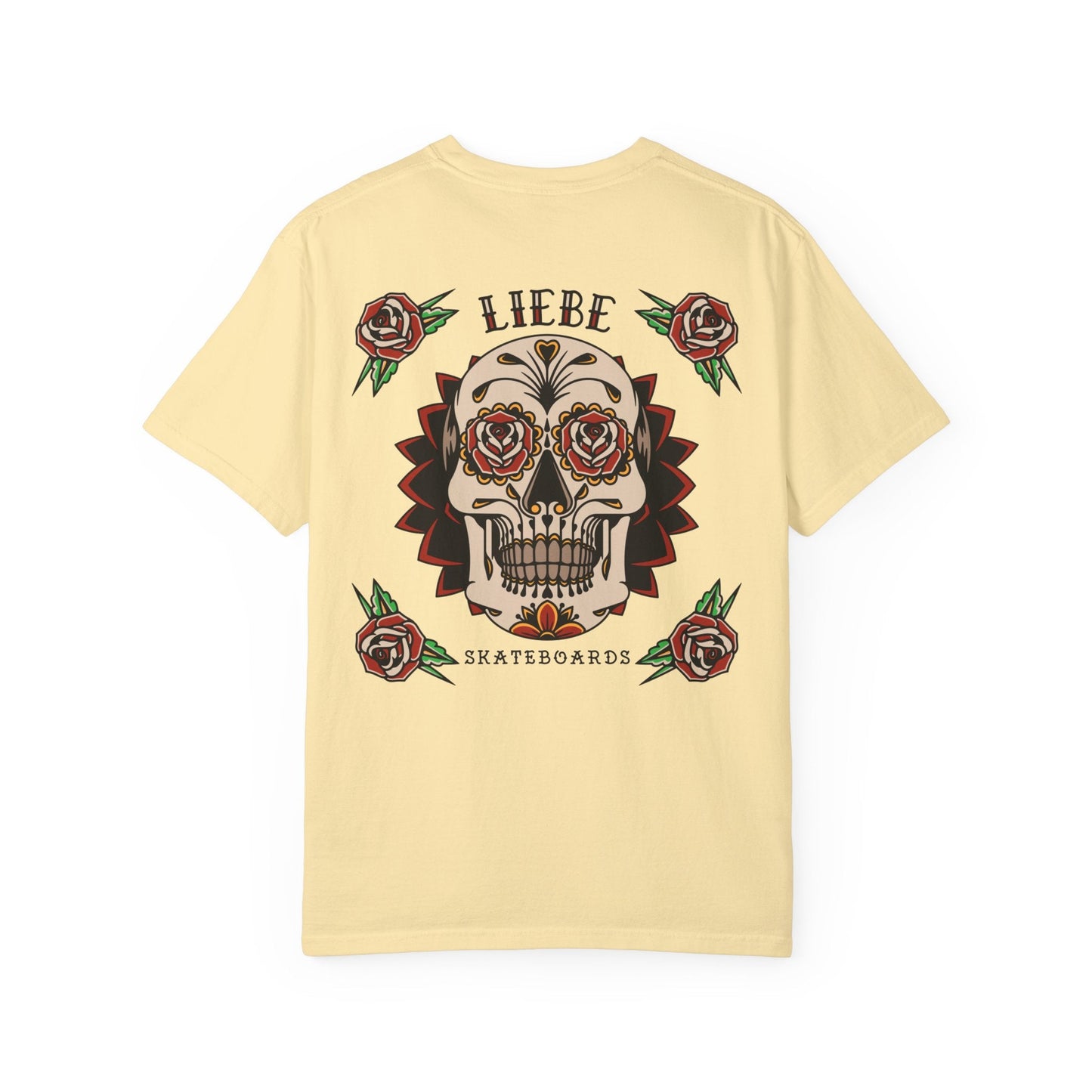 Liebe Calavera Rosa T-Shirt