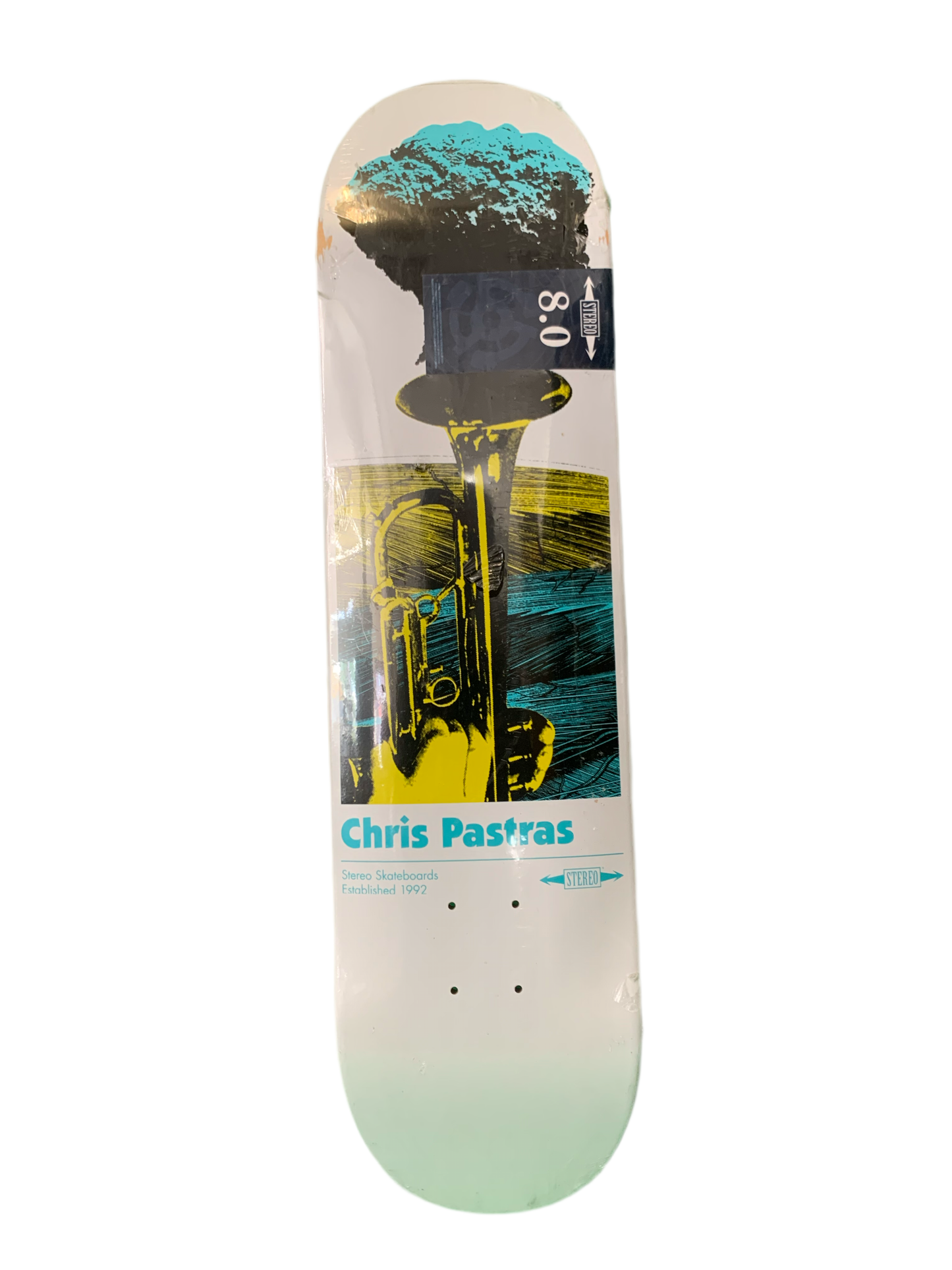 Stereo Chris Pastras Trumpet Cloud 8" Classic Skateboard Deck