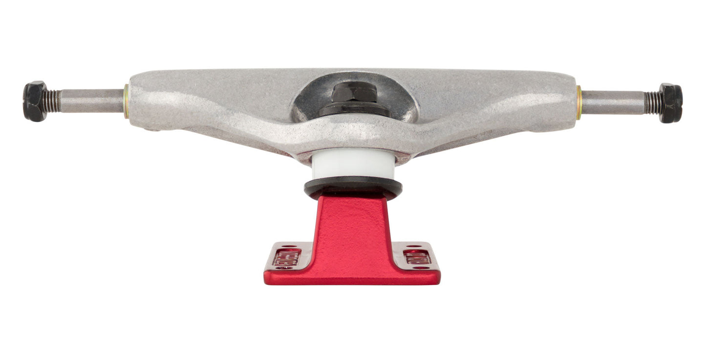 Independent Forged Hollow BTG Summit Silver Ano Red Skateboard Trucks - Bow Shock Marketplace