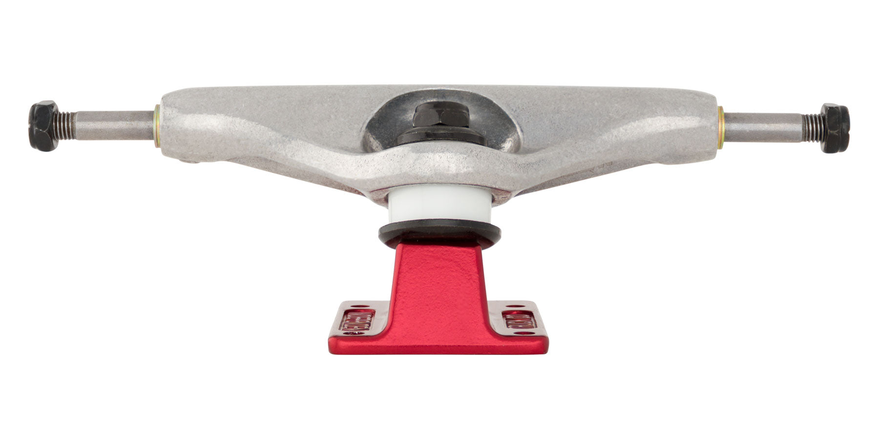 Independent Forged Hollow BTG Summit Silver Ano Red Skateboard Trucks - Bow Shock Marketplace