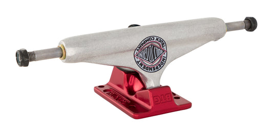Independent Forged Hollow BTG Summit Silver Ano Red Skateboard Trucks - Bow Shock Marketplace
