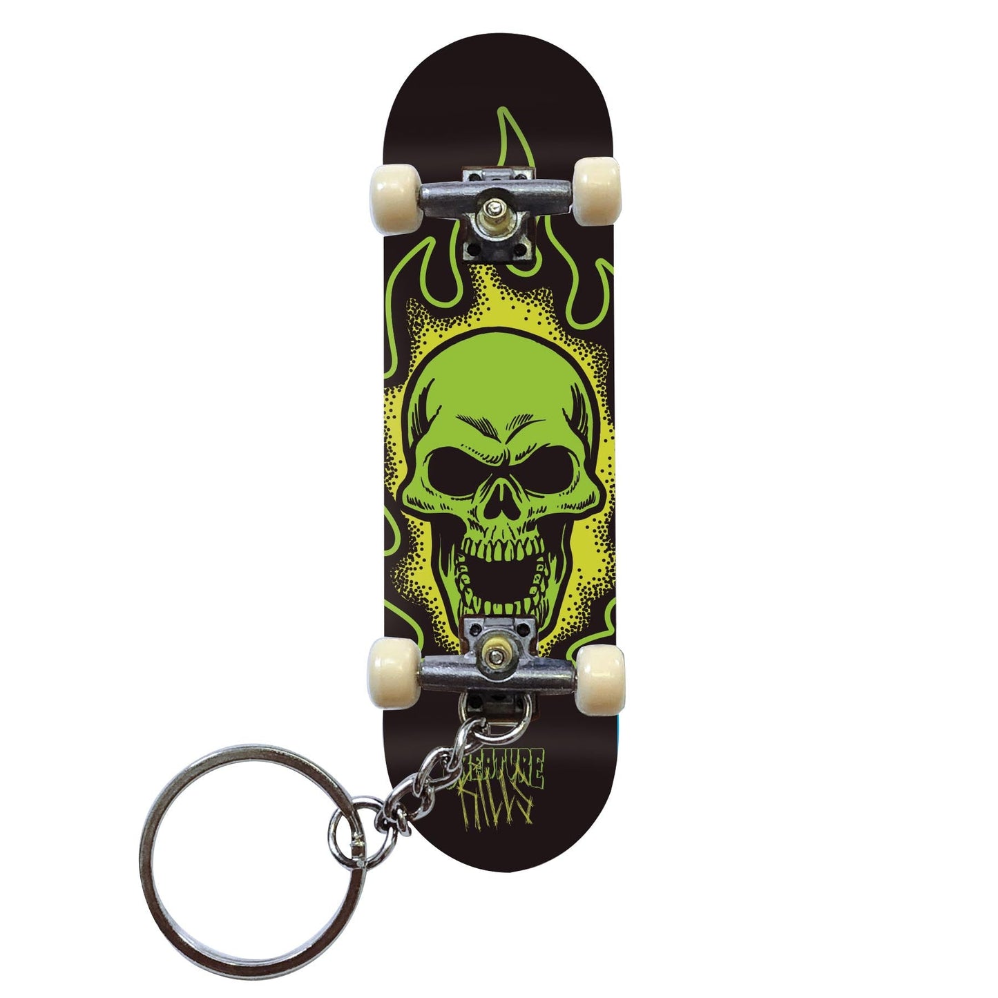 Creature Bonehead Fingerboard Keychain - Bow Shock Marketplace