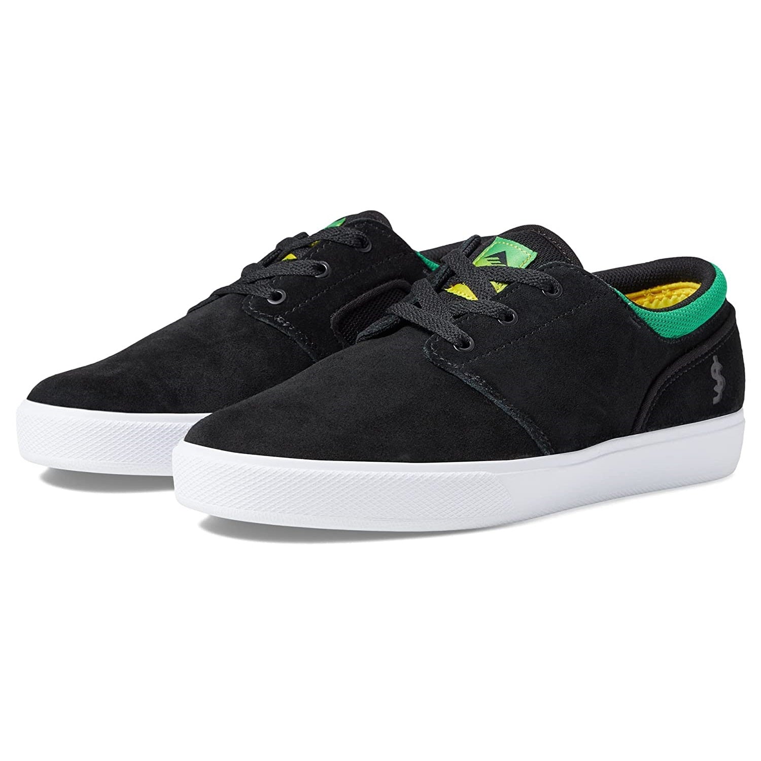 Emerica Shoes Figgy G6 X Shake Junt - Black - Bow Shock Marketplace