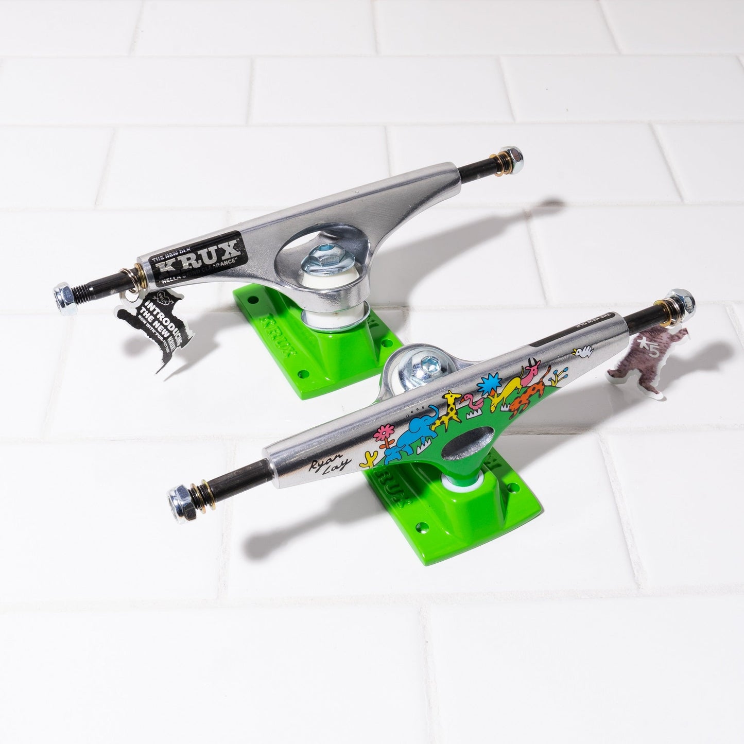 Krux K5 Pro Ryan Lay Watering Hole Standard Skateboard Trucks - Bow Shock Marketplace