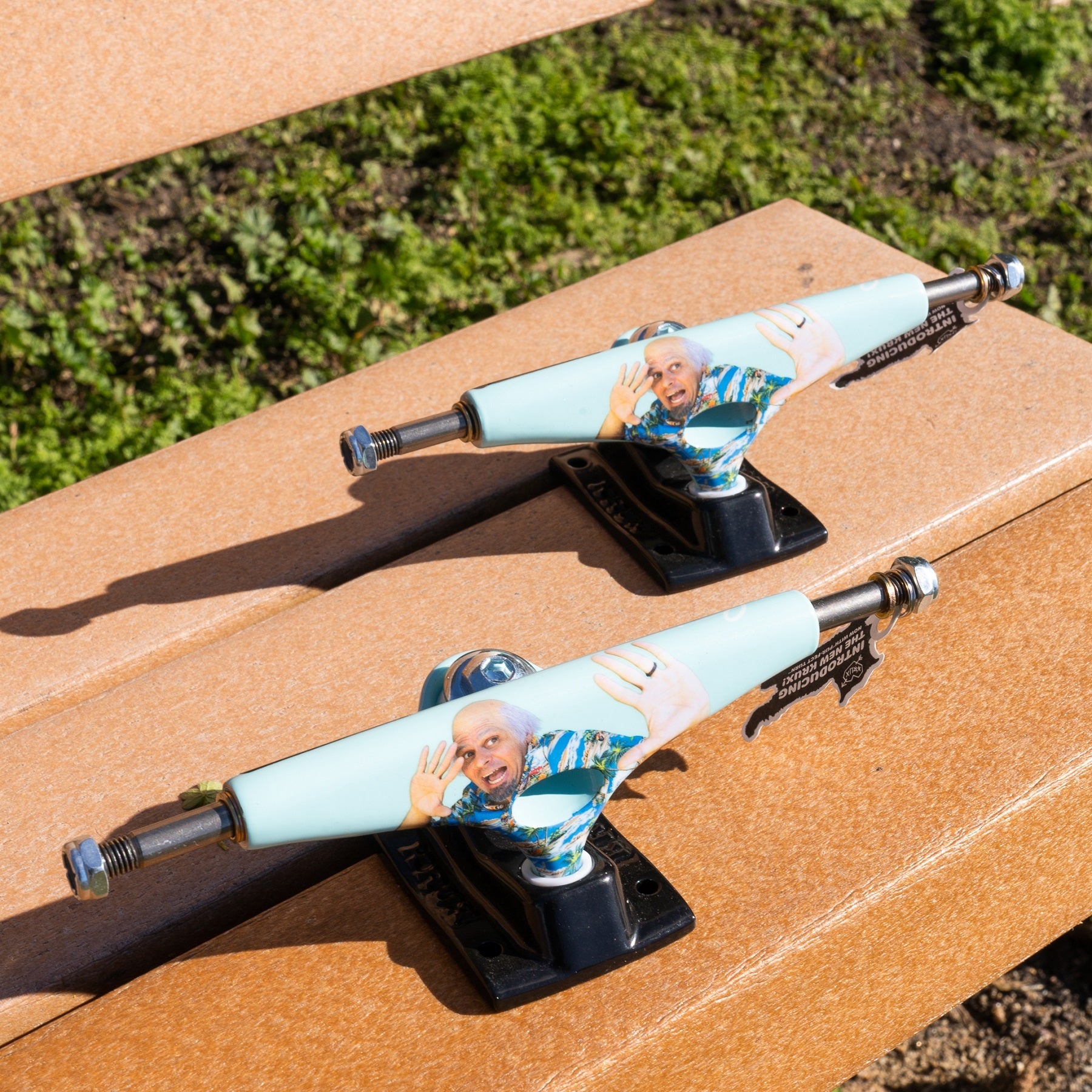 Krux K5 Hollow Louie Barletta DLK Standard Skateboard Trucks - Bow Shock Marketplace