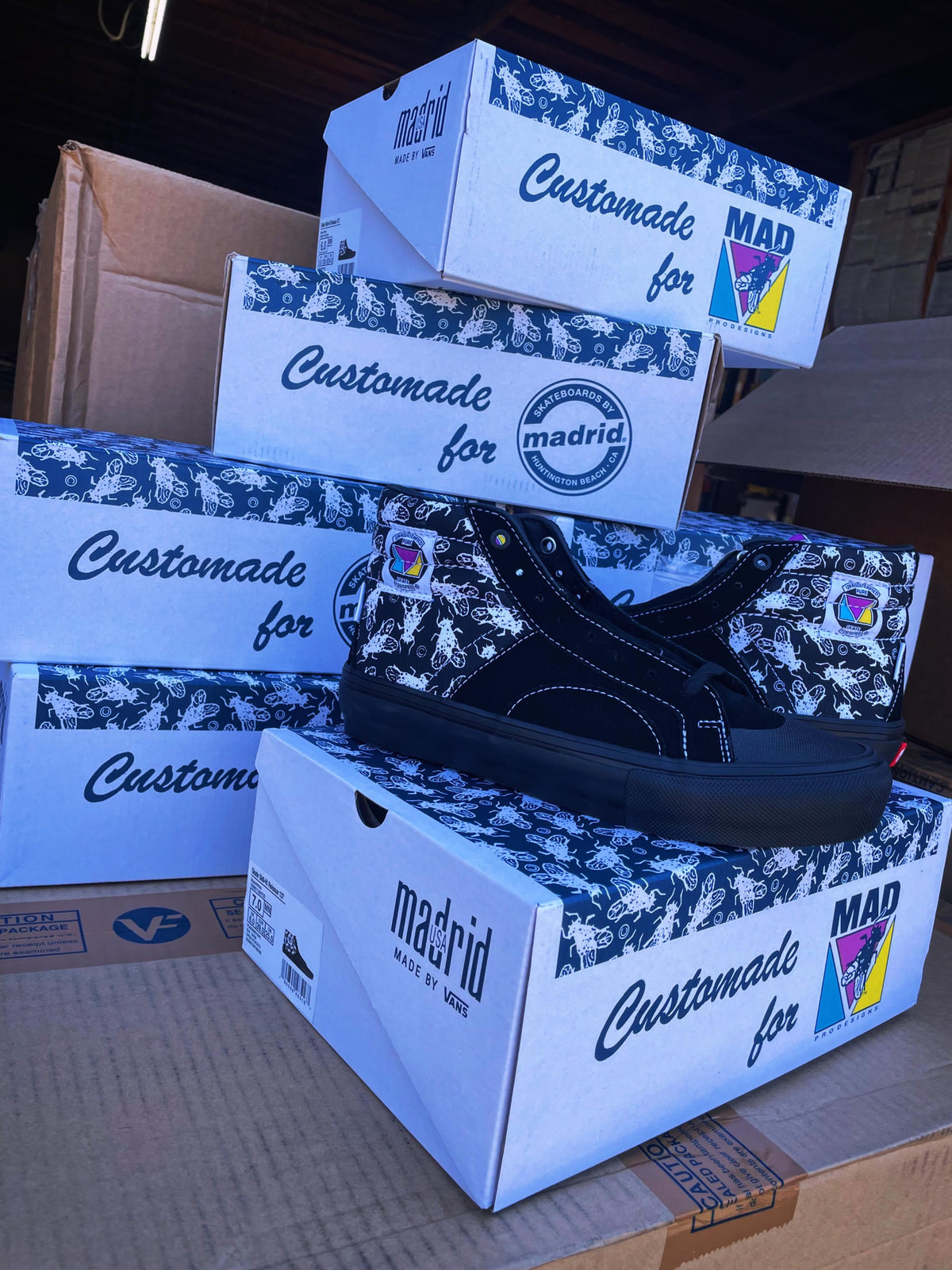 Vans x Madrid Flys LTD 60/50 Anniversary Skateboard Shoes