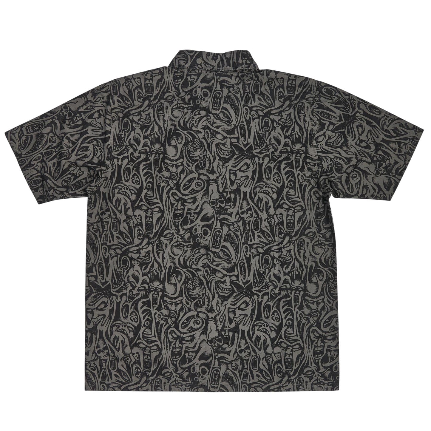 SANTA CRUZ TOM KNOX FACES BUTTON-UP WORK SHIRT - Bow Shock Marketplace