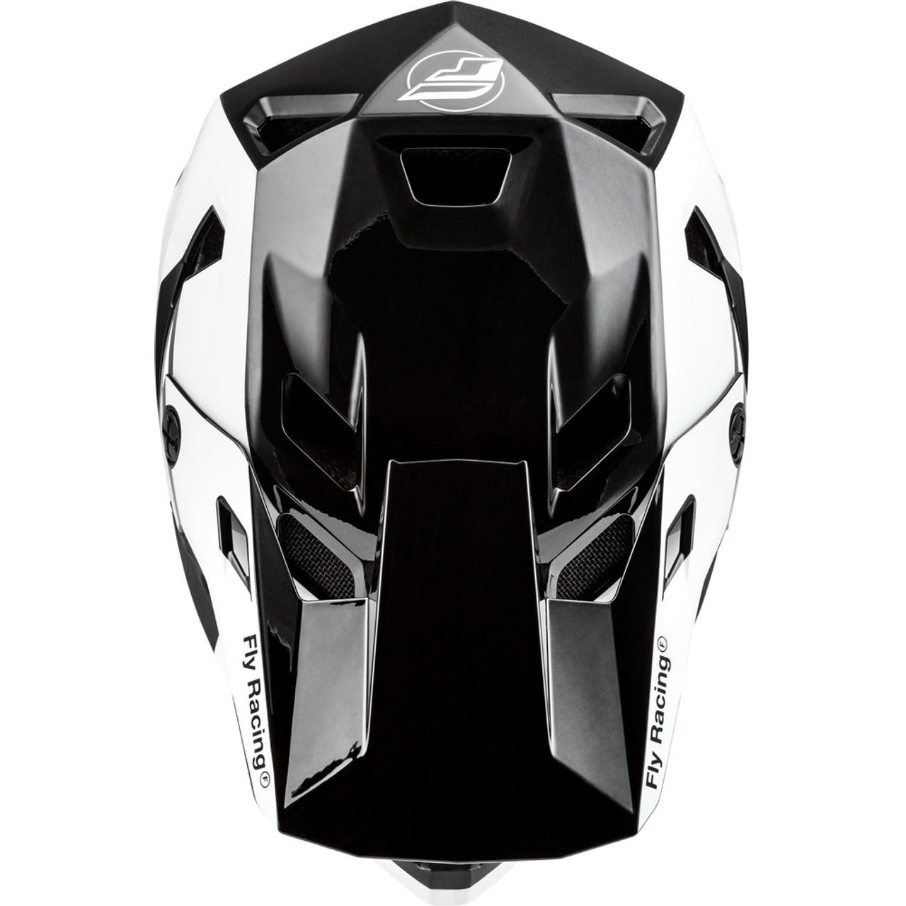 Fly Racing Rayce (2024) Full Face Helmet - Black/White/Grey - Bow Shock Marketplace