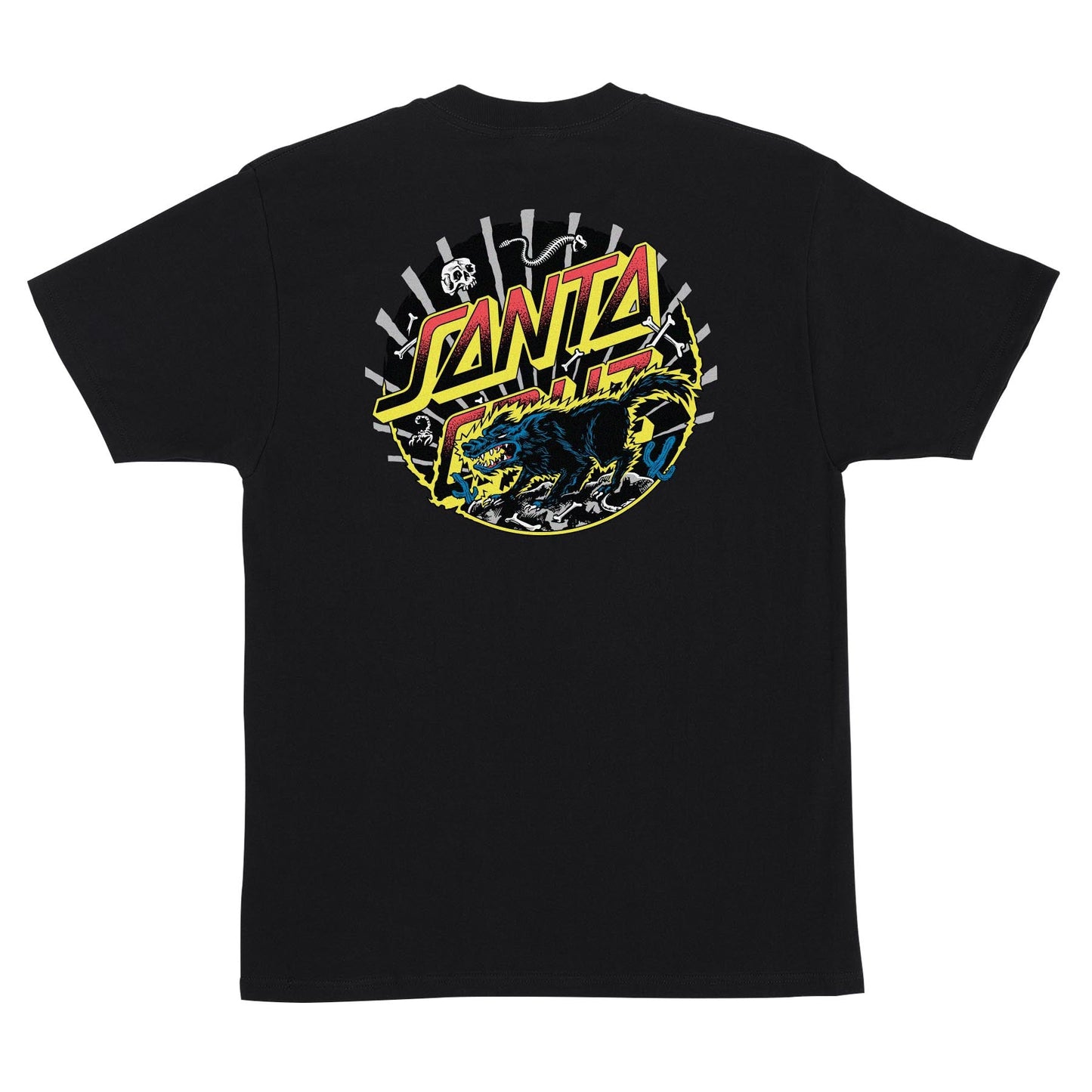 SANTA CRUZ KENDALL WOLF DOT T-SHIRT - Bow Shock Marketplace