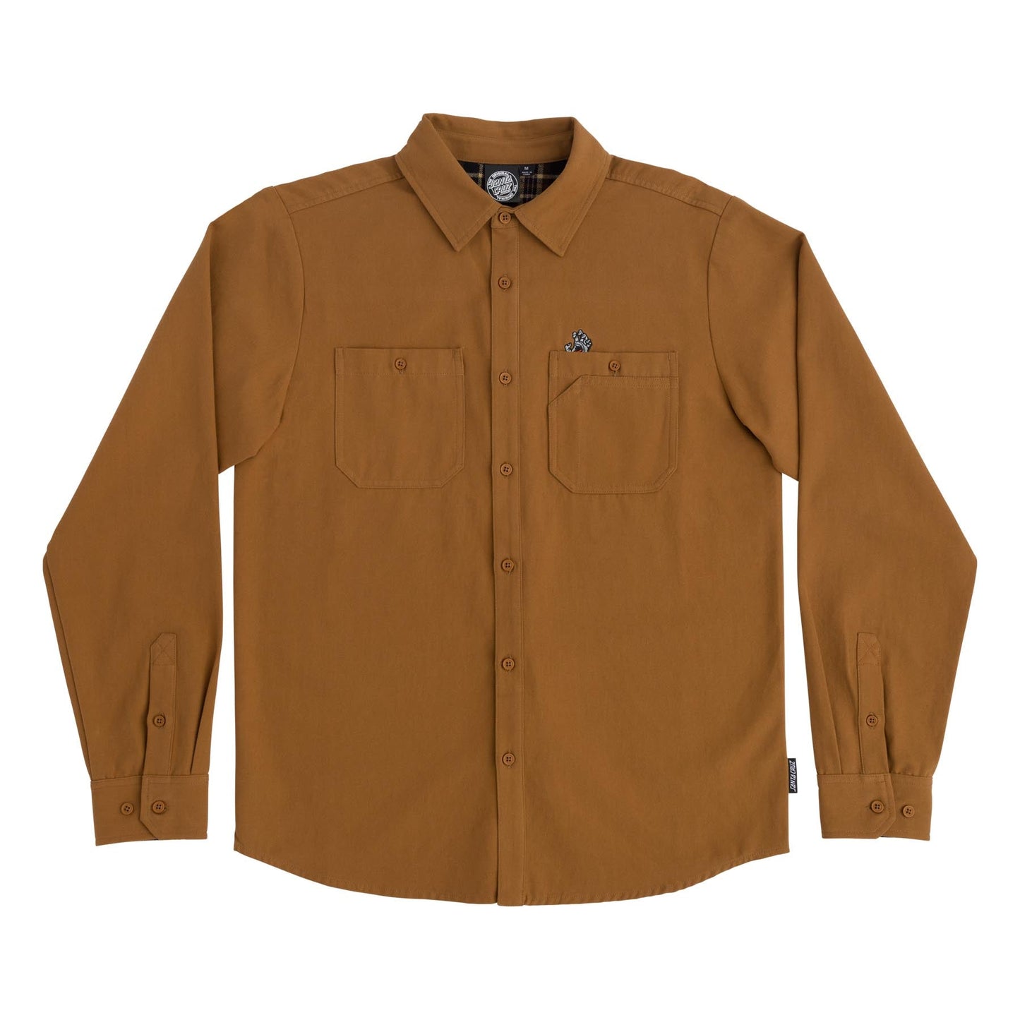Santa Cruz Hand Utility L/S Button Up Work Top - Bow Shock Marketplace