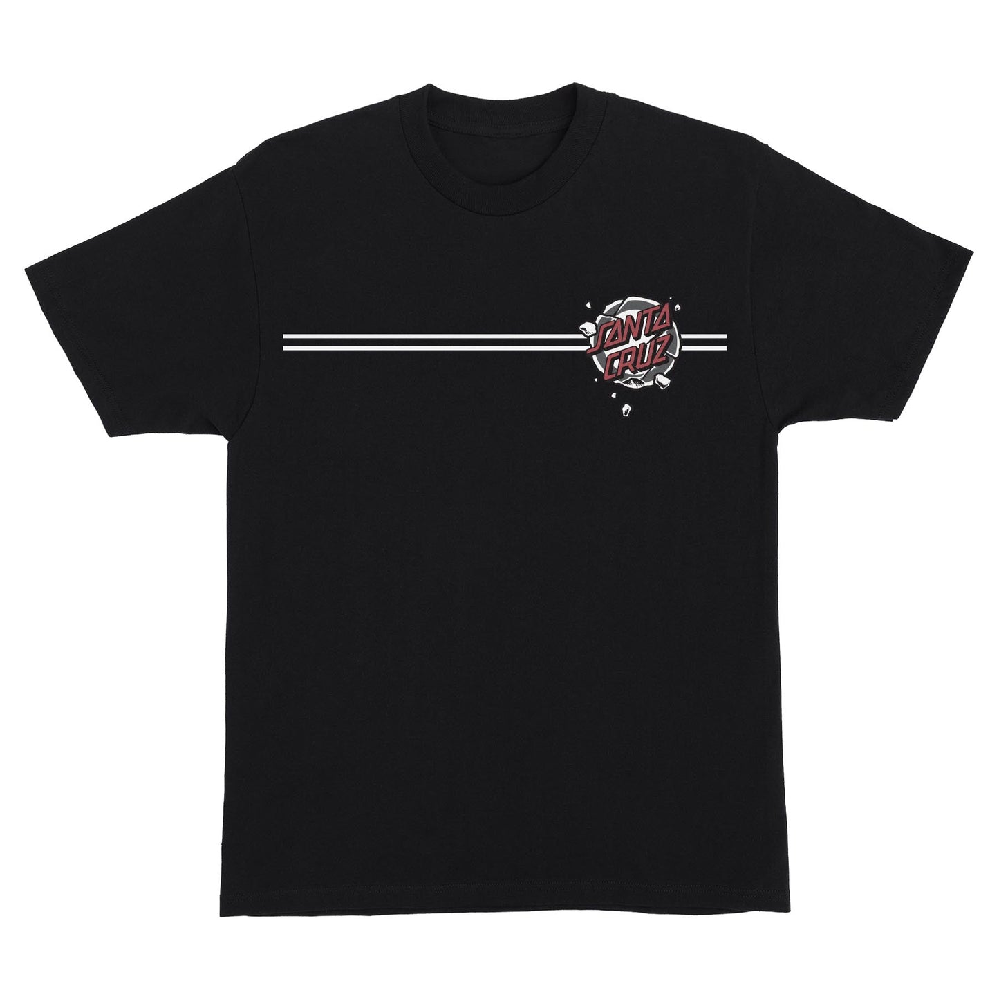 SANTA CRUZ ROSKOPP DESTRUCT DOT STRIPES T-SHIRT - Bow Shock Marketplace