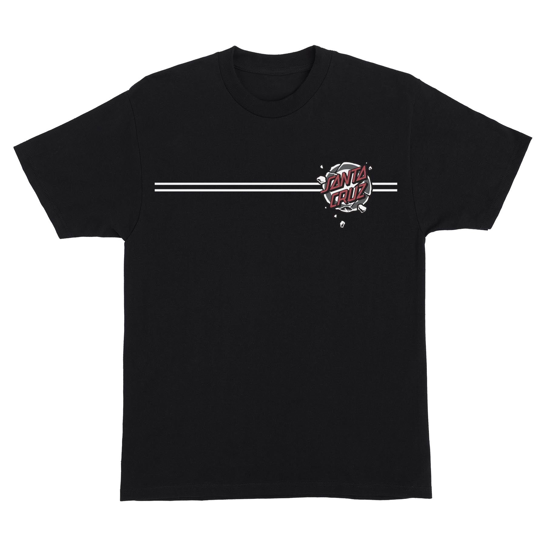 SANTA CRUZ ROSKOPP DESTRUCT DOT STRIPES T-SHIRT - Bow Shock Marketplace