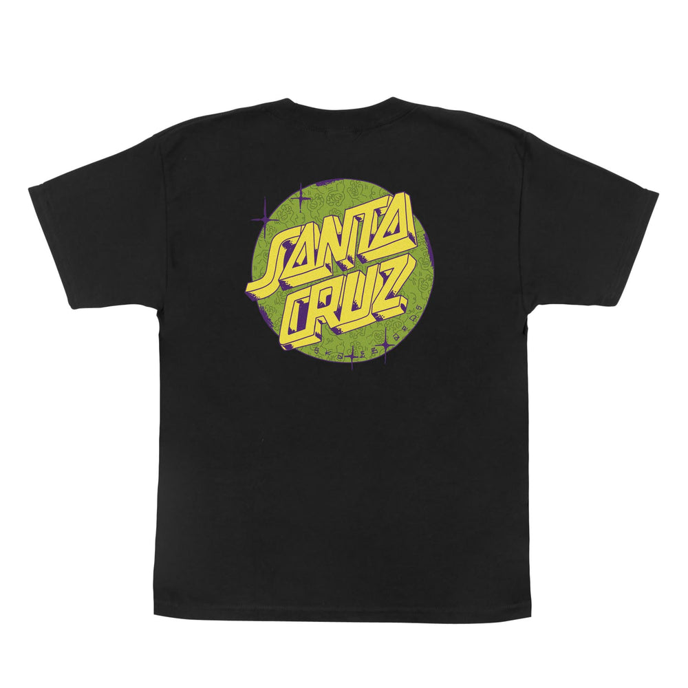 Santa Cruz Scrawl Fill Dot Youth T-Shirt