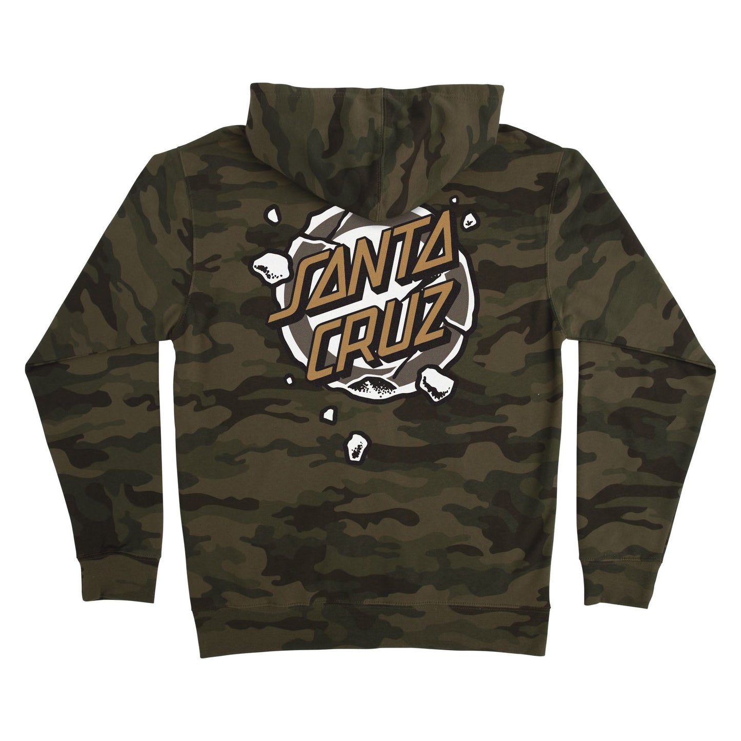SANTA CRUZ ROSKOPP DESTRUCT DOT ZIP-UP SWEATSHIRT - Bow Shock Marketplace
