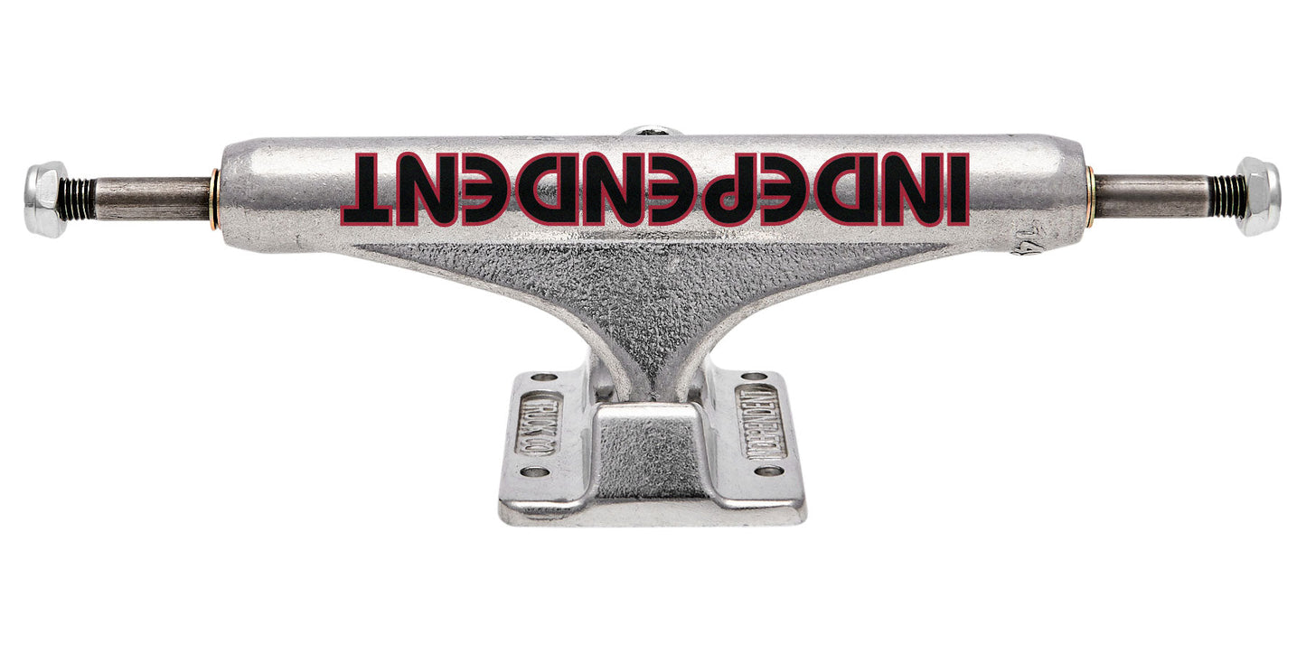 Independent Bauhaus Polished Silver Mid Skateboard Trucks - Bow Shock Marketplace