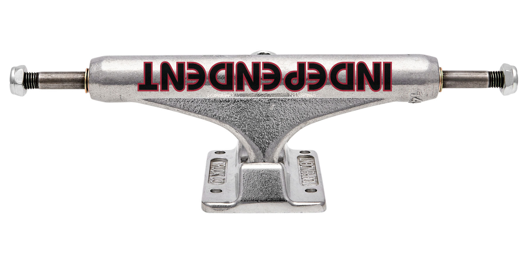 Independent Bauhaus Polished Silver Mid Skateboard Trucks - Bow Shock Marketplace