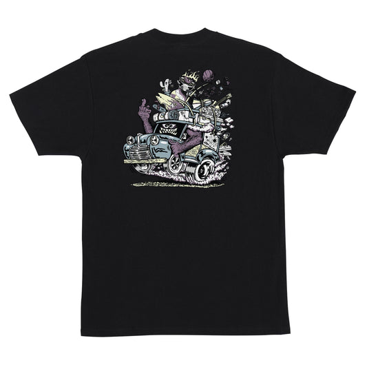Santa Cruz Johnson Beast Wagon Stripes T-Shirt - Bow Shock Marketplace