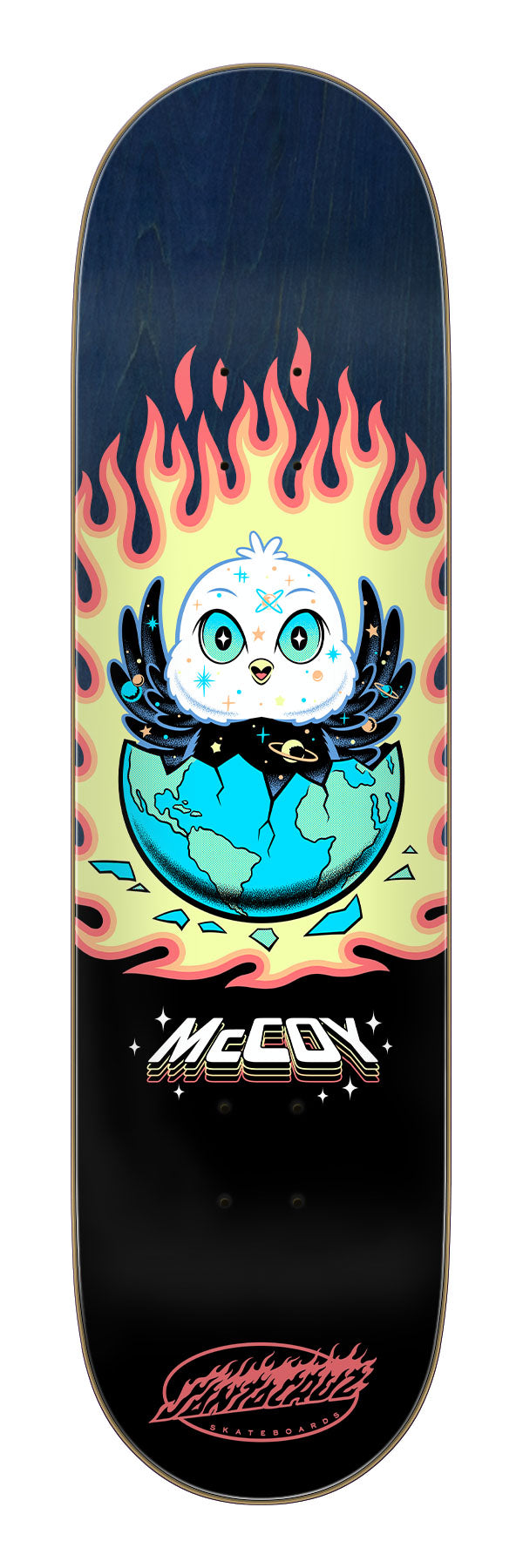 Santa Cruz McCoy Space Chick VX 8.25" Skateboard Deck