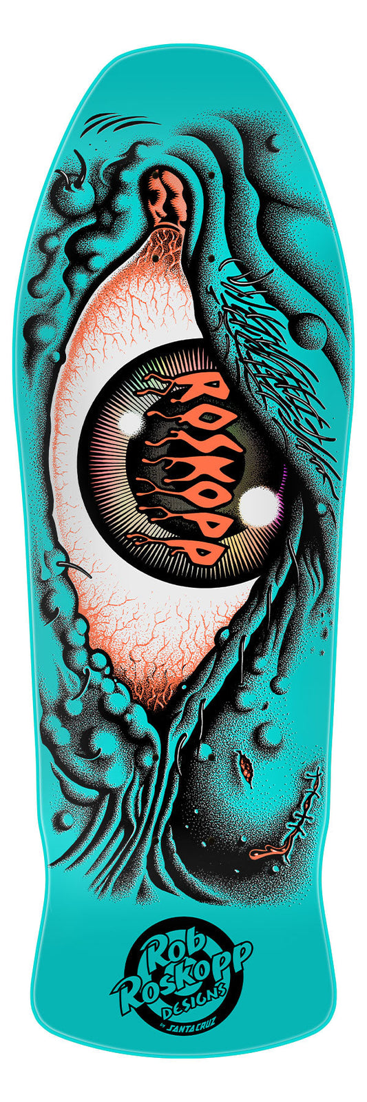 SANTA CRUZ ROB ROSKOPP "EYE" 10.12" SKATEBOARD DECK