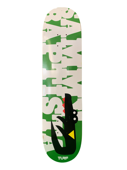 Turf Sammy Baptista Alligator 7.6" Classic Skateboard Deck
