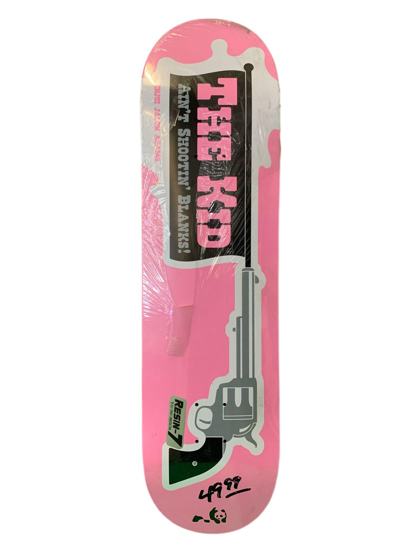 Enjoi Jason Adams Shootin Blanks 8.25" Classic Skateboard Deck