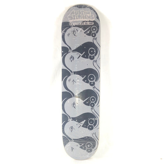 Toy Machine Austin Stephens Turtle Boy Head Black/Grey 7.75" Skateboard Deck